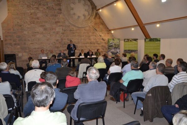 Photo de la cérémonie de la remise du label