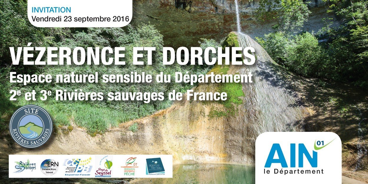 Invitation - labellisation de la Dorches et la Vézeronce - 23 Septembre 2016