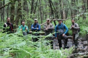 Photo d'un groupe à la Houille