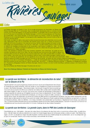 Lettre des Rivières Sauvages