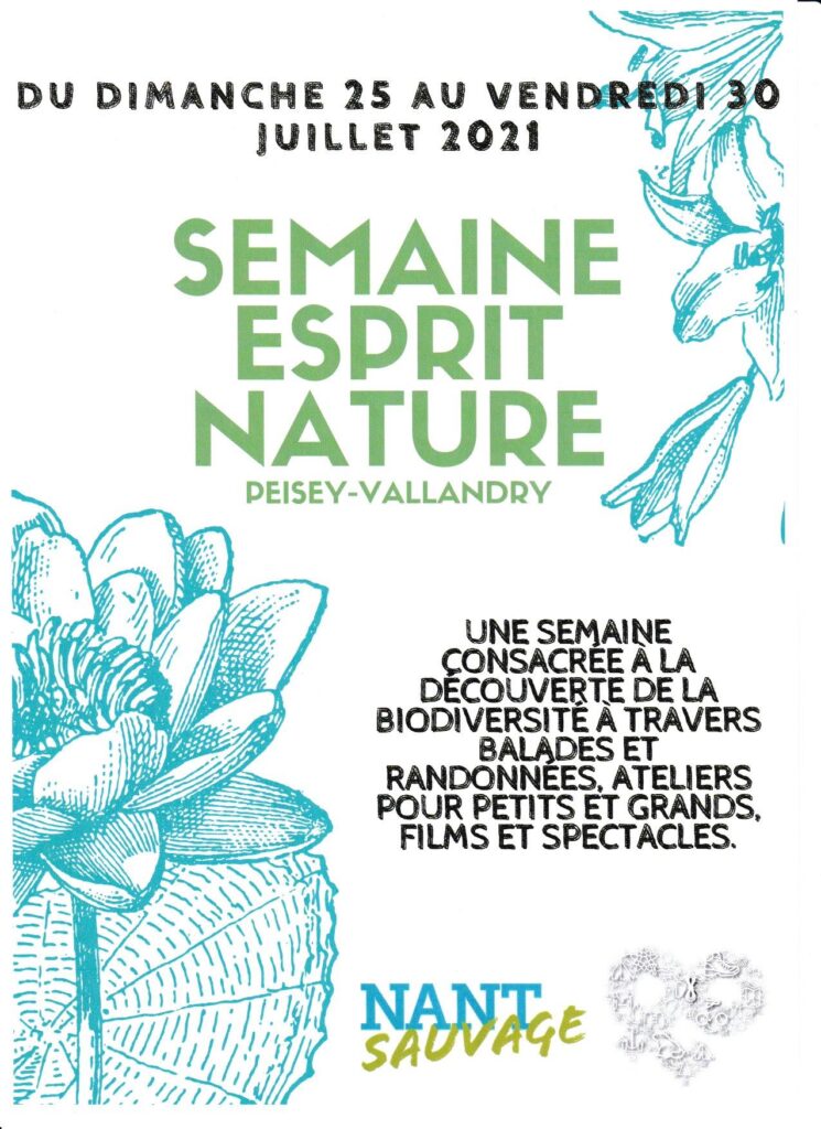Affiche de la Semaine Esprit Nature