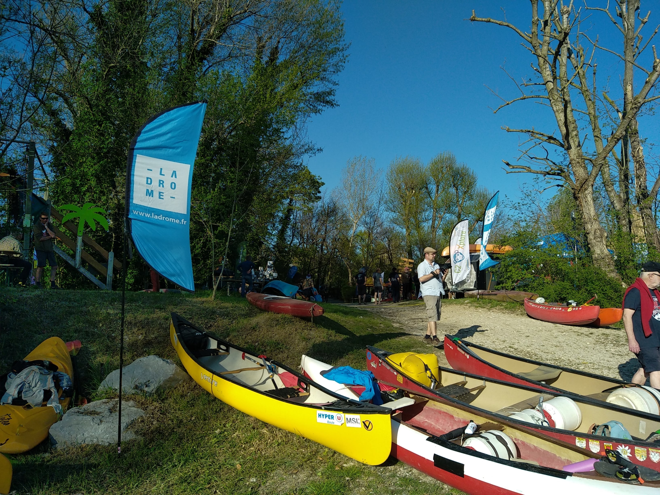 Le Fonds pour la Conservation des Rivières Sauvages était présent au 10e anniversaire de l’Open Canoë Festival !