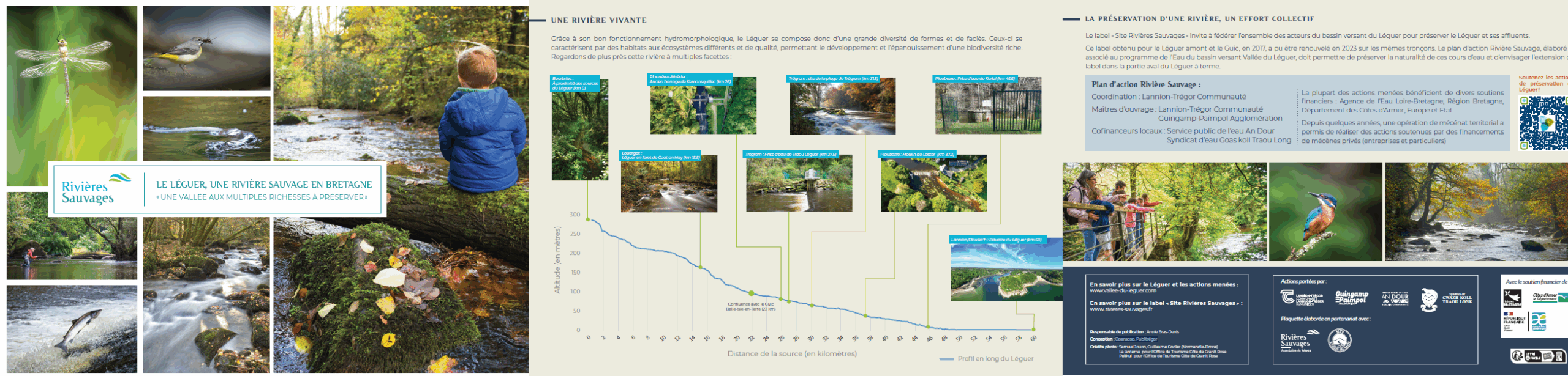 Plaquette hydromorphologique du Léguer : une vallée aux multiples richesses à préserver